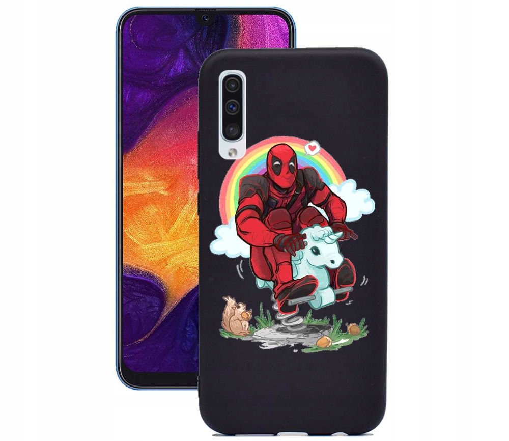 

Etui matt case do Samsung A50 Szkło 234 Wzory