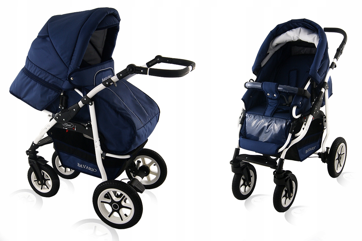 WÓZEK 3W1 WÓZKI DZIECIĘCE BAVARIO GŁEB SPA KRASNAL Typ siedziska Rozkładane