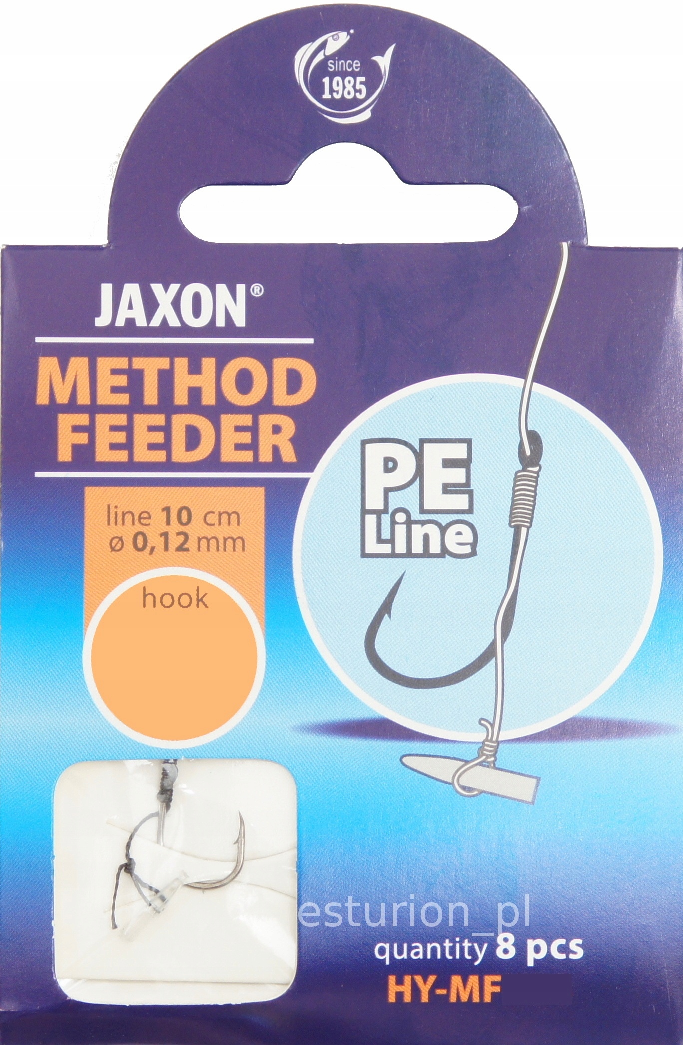

Gotowe Haczyki Method Feeder 4/10cm plecionka