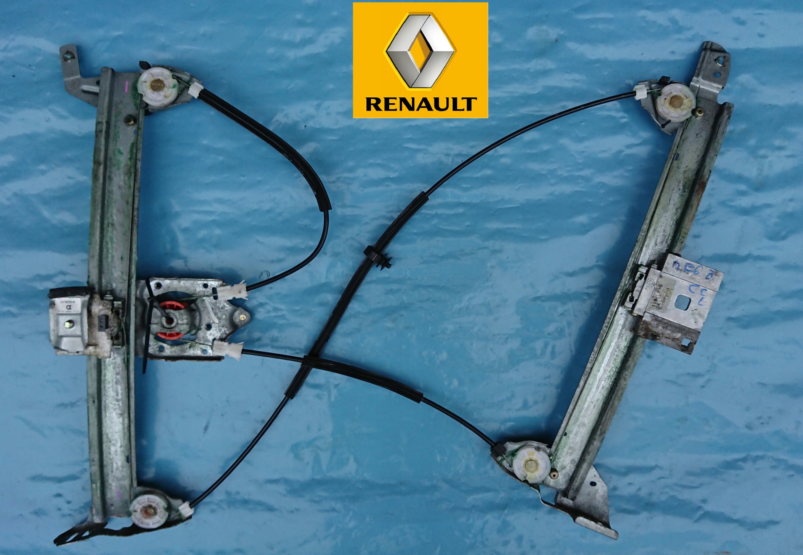 Renault MEGANE II CABRIO Podnośnik szyby przod Lewy NOWE