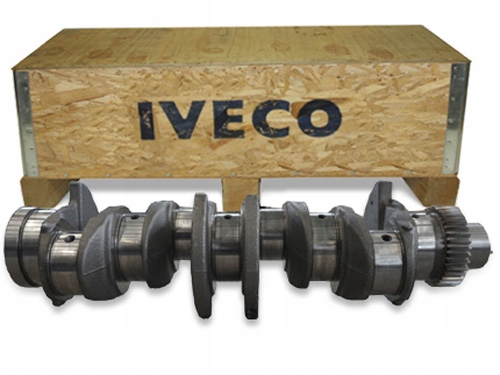 WAŁ KORBOWY NEW HOLLAND CASE SILNIK IVECO 4CYL.