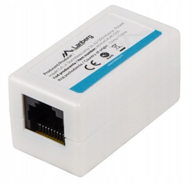 

Adapter złączka sieciowa RJ45 x2 kat6 Utp Lanberg