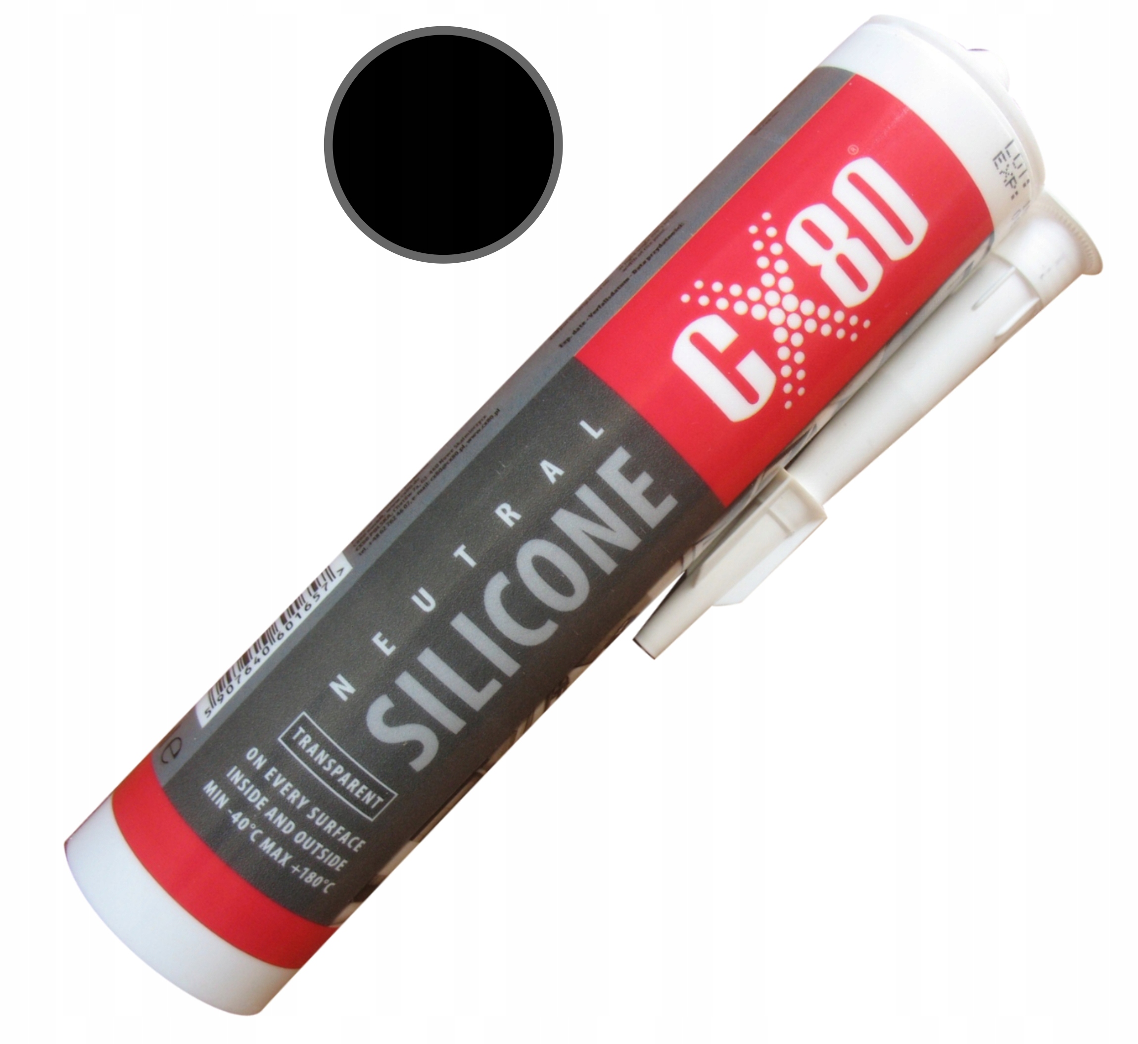 

Silikon Neutralny Czarny 310ml CX-80 Budowlany
