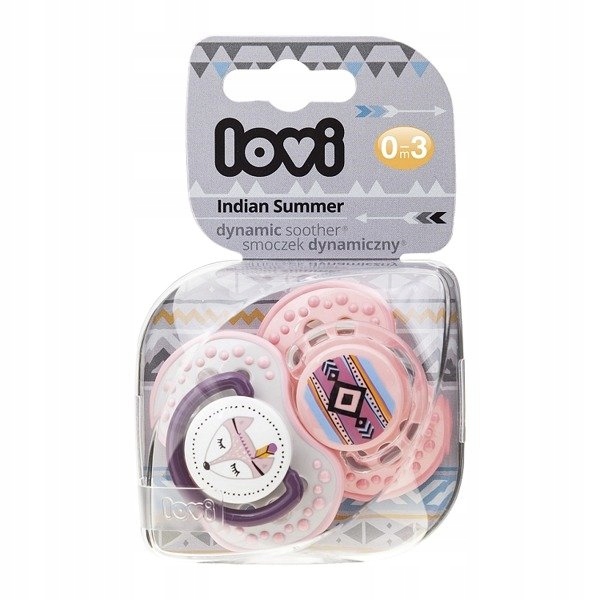 LOVI Smoczki Indian Summer 2-Pak 0-3m 22/855 Girl