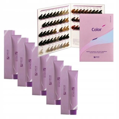 CE-CE PROFESJONALNA FARBA DO WŁOSÓW KREMOWA KOLORY EAN (GTIN) 5907506521006