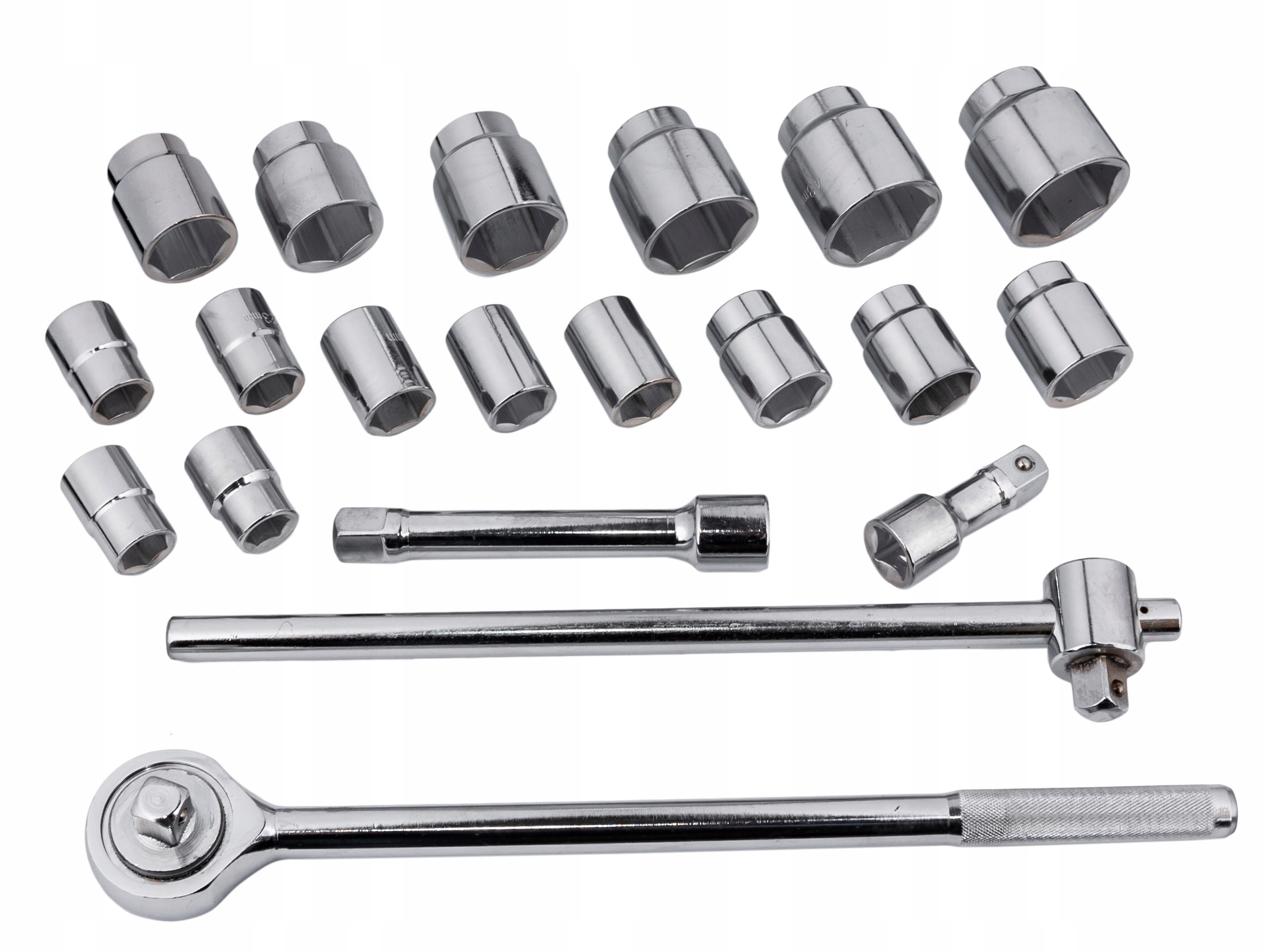 KLUCZE NASADOWE 21EL 3 4 DUZE NASADKI ZESTAW TIR Kind other