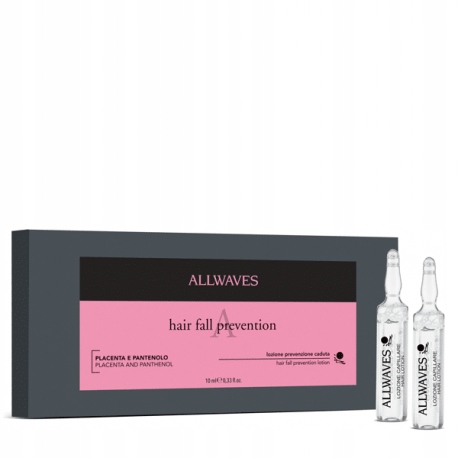 

Allwaves ampułki na wypadanie włosów placenta