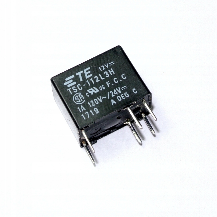 

TSC-112L3H Przekaźnik 12V 1A Te Connectivit [1szt]