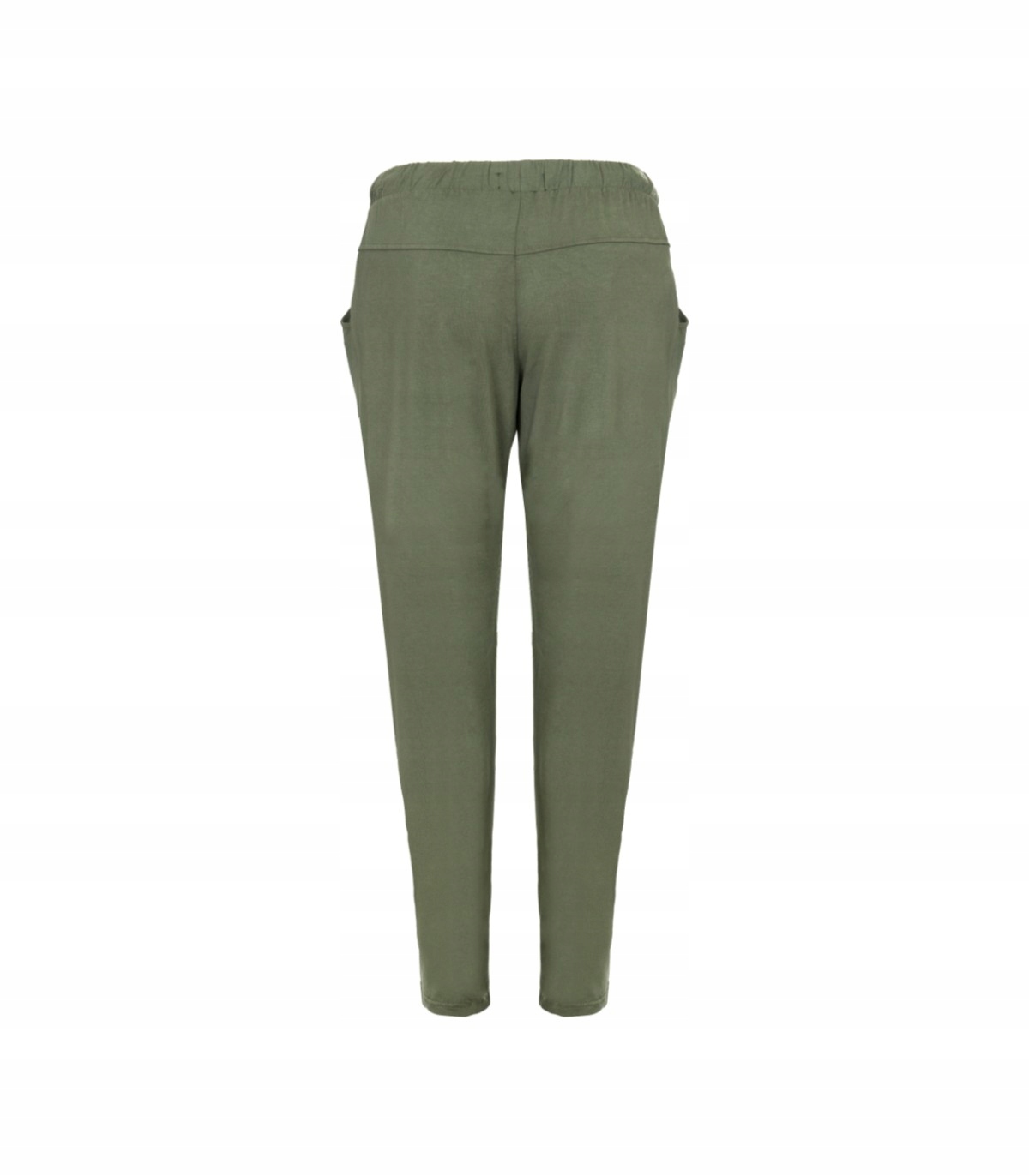Spodnie haremki, wiskoza, baggy, dres 48 KHAKI Marka inna