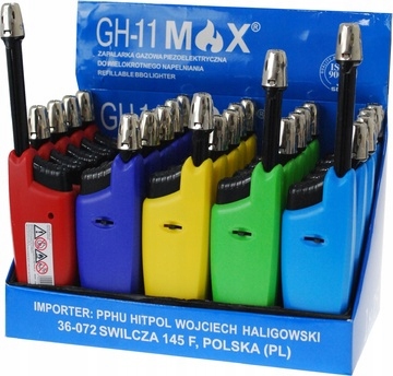 

Zapalarka Do Zniczy Ogrodu Kominka Max GH-11