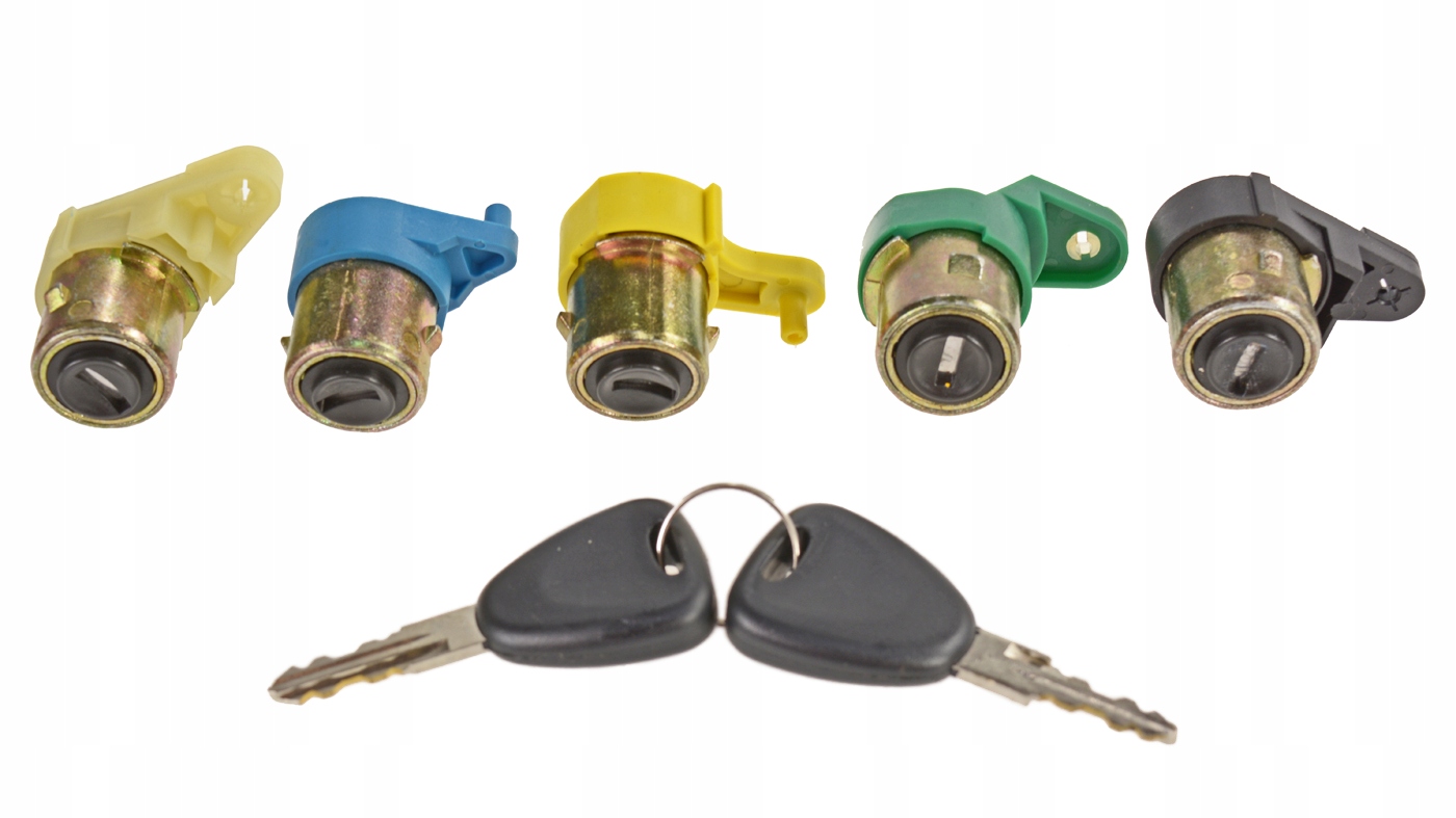 WKŁADKI ZAMKA DRZWI WLEWU PALIWA KANGOO KUBISTAR