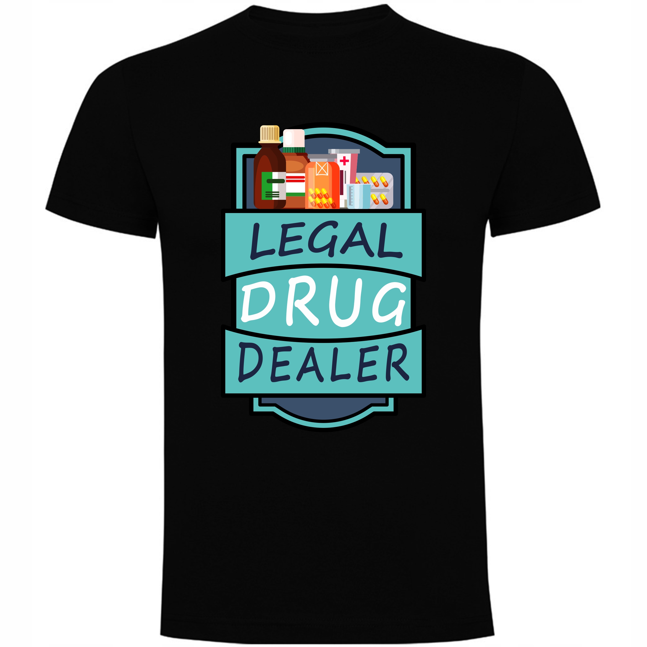 

Koszulka dla farmaceuty Legal Drug Dealer XXL