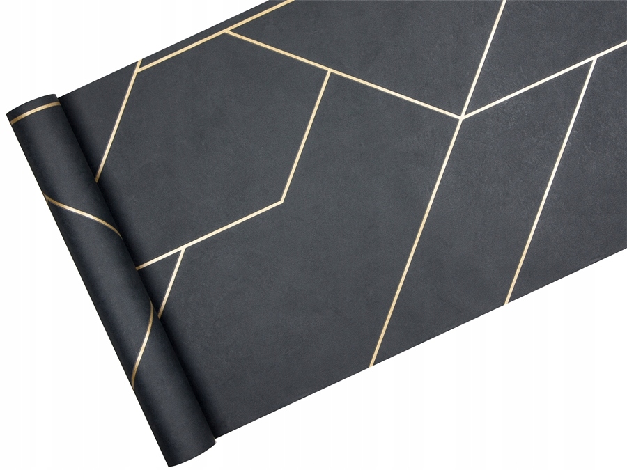 

Tapeta oszczędna Nowoczesna grafika czarne Tło