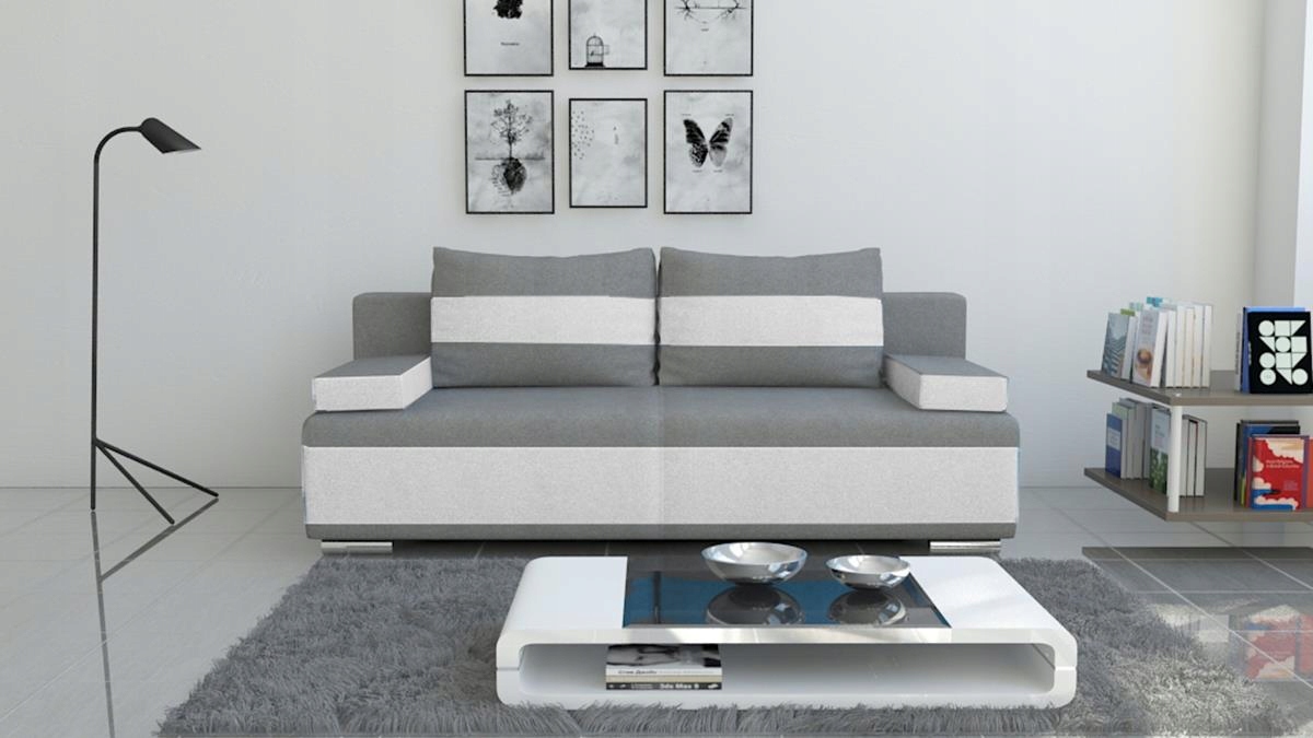 

Kanapa mała sofa Impuls rozkładana, funkcja spania