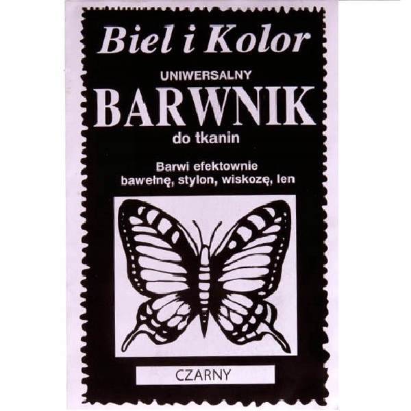 

Barwnik Do Tkanin Farba Ubrań 10g 31 Kolorów