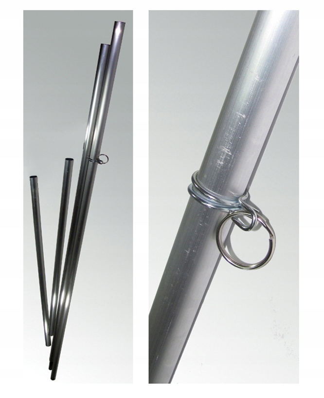 Maszt flagowy LOGO 320 cm Winder Flaga Reklamowa 70x250 cm + PROJEKT EAN (GTIN) 5903896192383