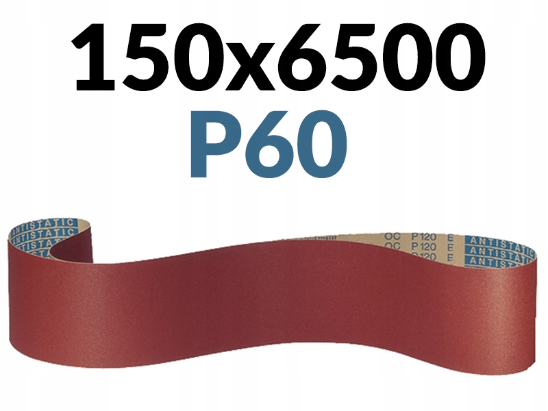 

Klingspor PS18E Pas Taśma 150x6500 P60 Drewno
