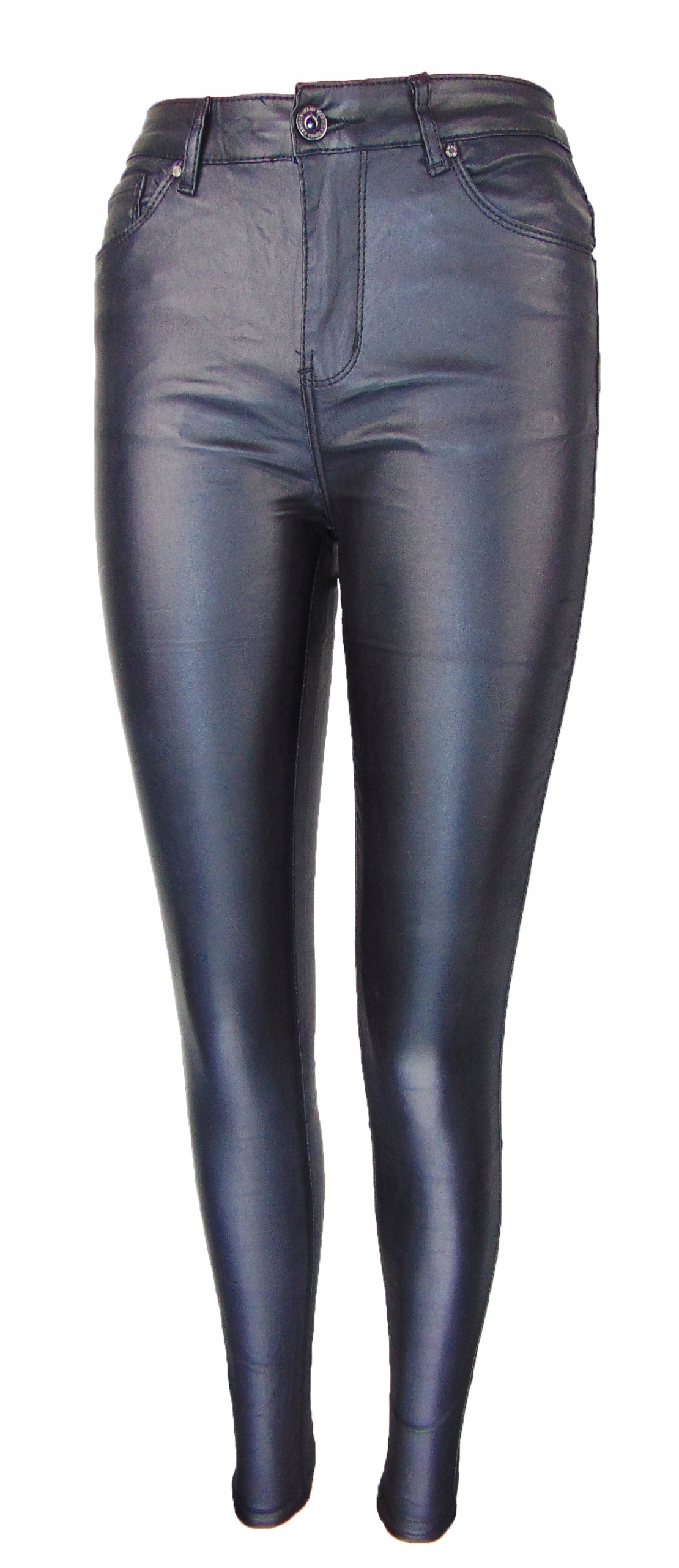 SPODNIE WOSKOWANE GOODIES JEANS CZARNE PUSH R38/M Model DJ288