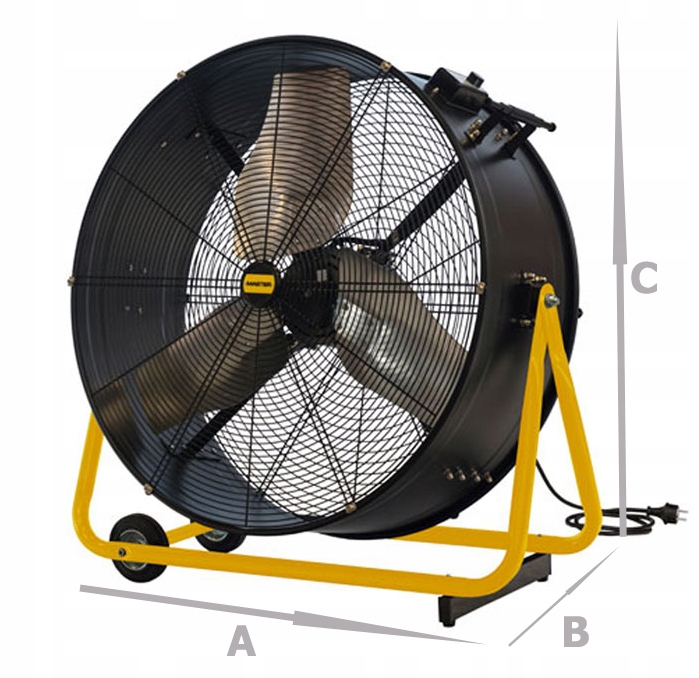 WENTYLATOR OSIOWY DMUCHAWA MASTER DF30P 10200 M3/H Kod producenta DF30P