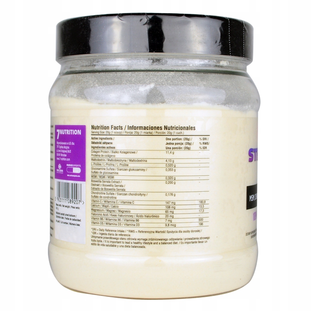 7NUTRITION STEEL JOINTSDRINK 450g MOCNE STAWY FLEX — 4