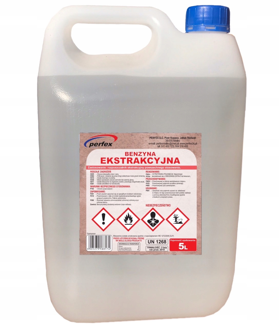 Benzyna Ekstrakcyjna 5L