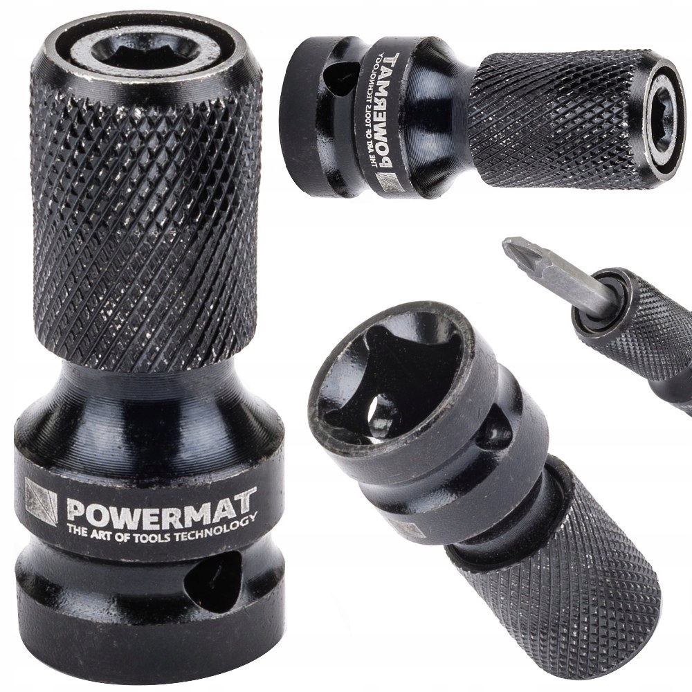 KLUCZ UDAROWY 20V AKUMULATOROWY 2Ah 1 2 ADAPTER Brand Powermat