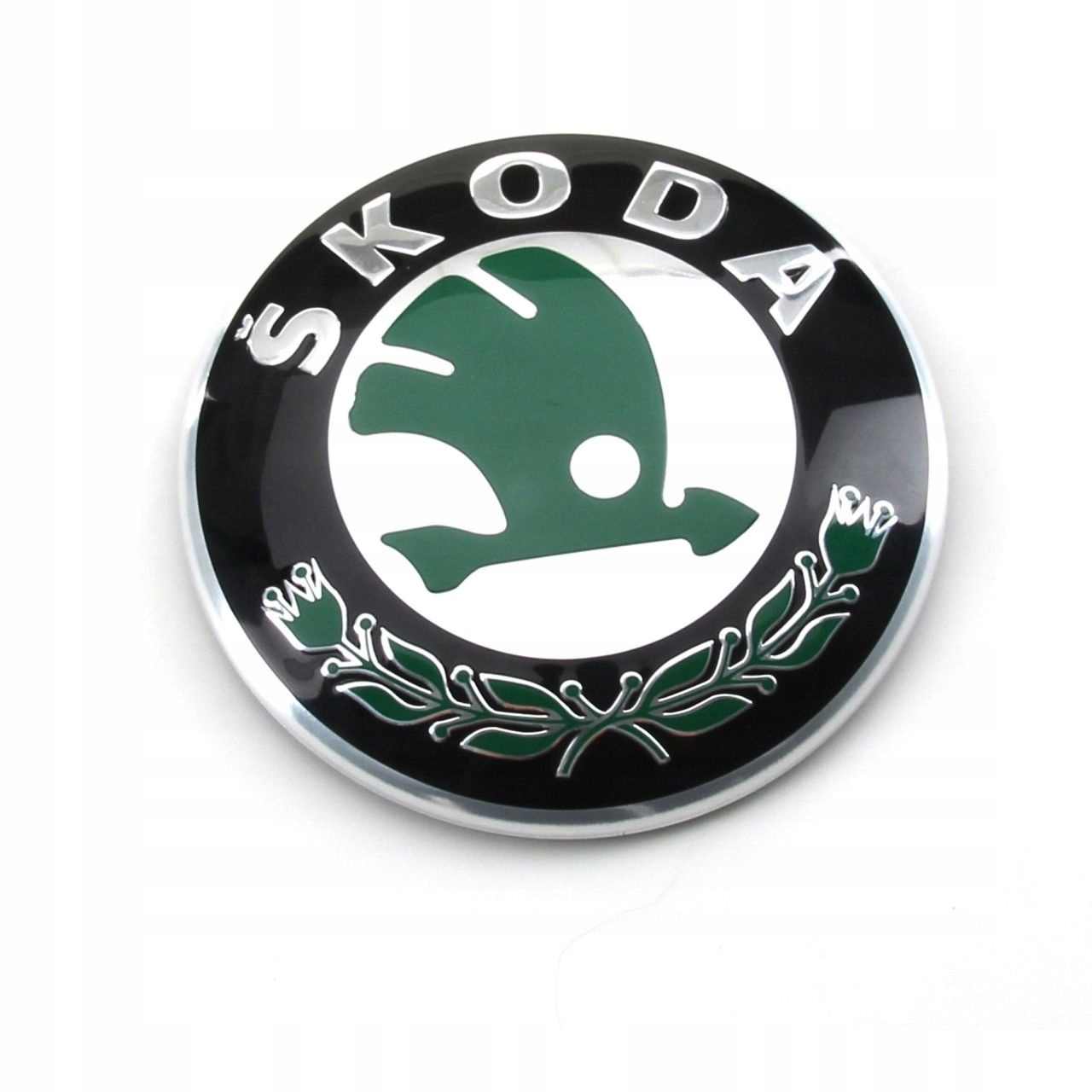 Skoda Oryginał znaczek logo emblemat przód kratka chłodnicy 3U0853621 B