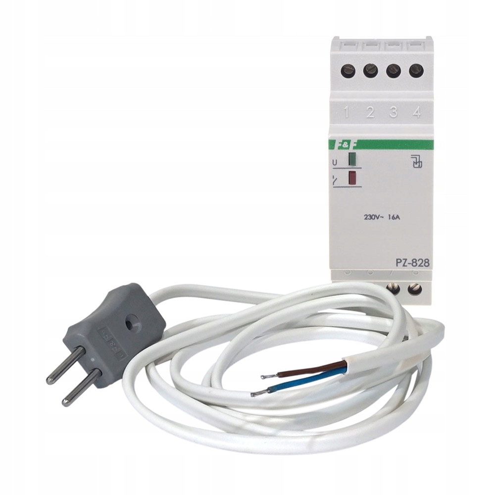 F&f Przekaźnik zalania PZ-828, montaz na szynie 1NO/NC 230V PZ-828