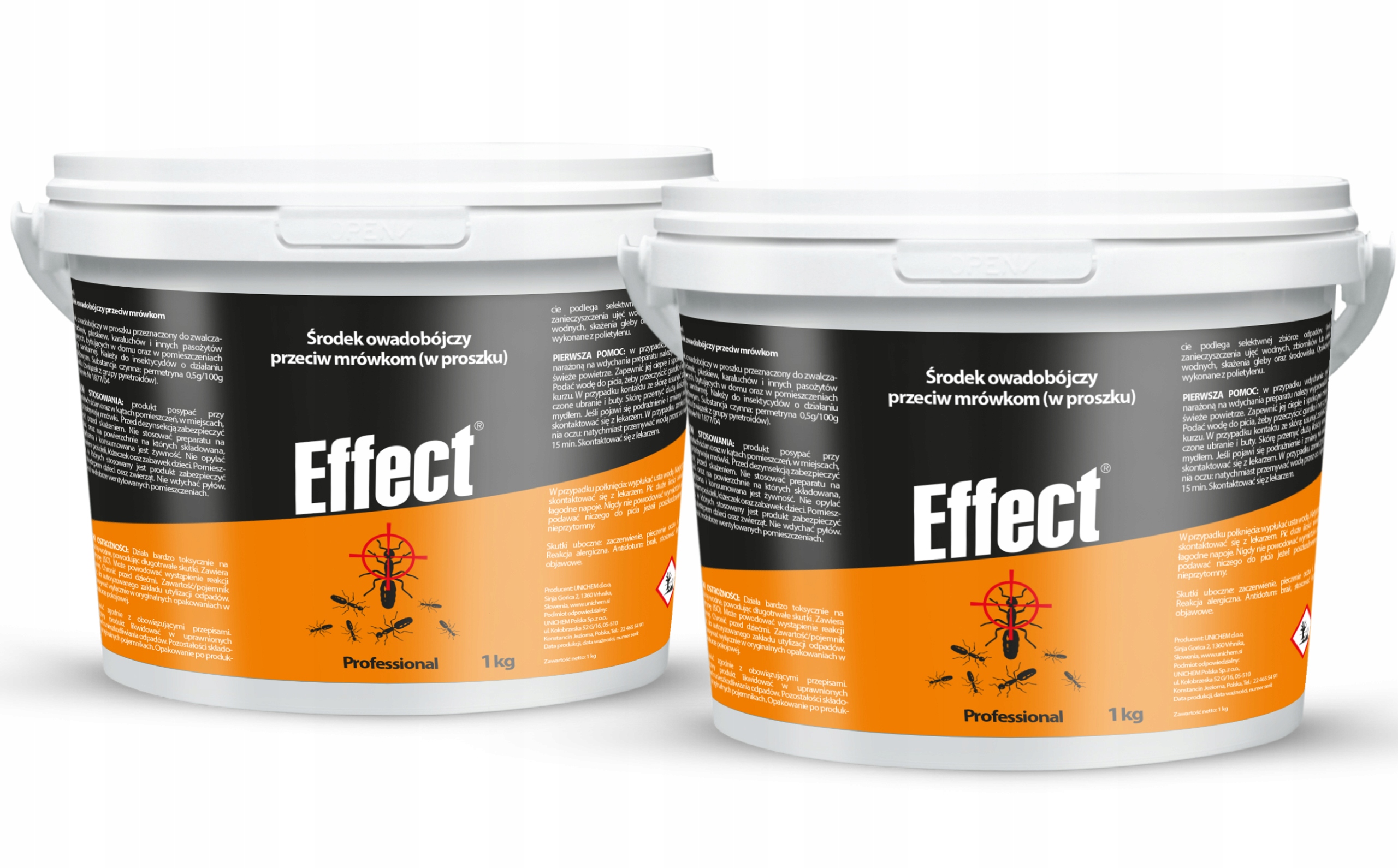 

2x Proszek Na Mrówki Pluskwy Karaluchy Effect 1KG