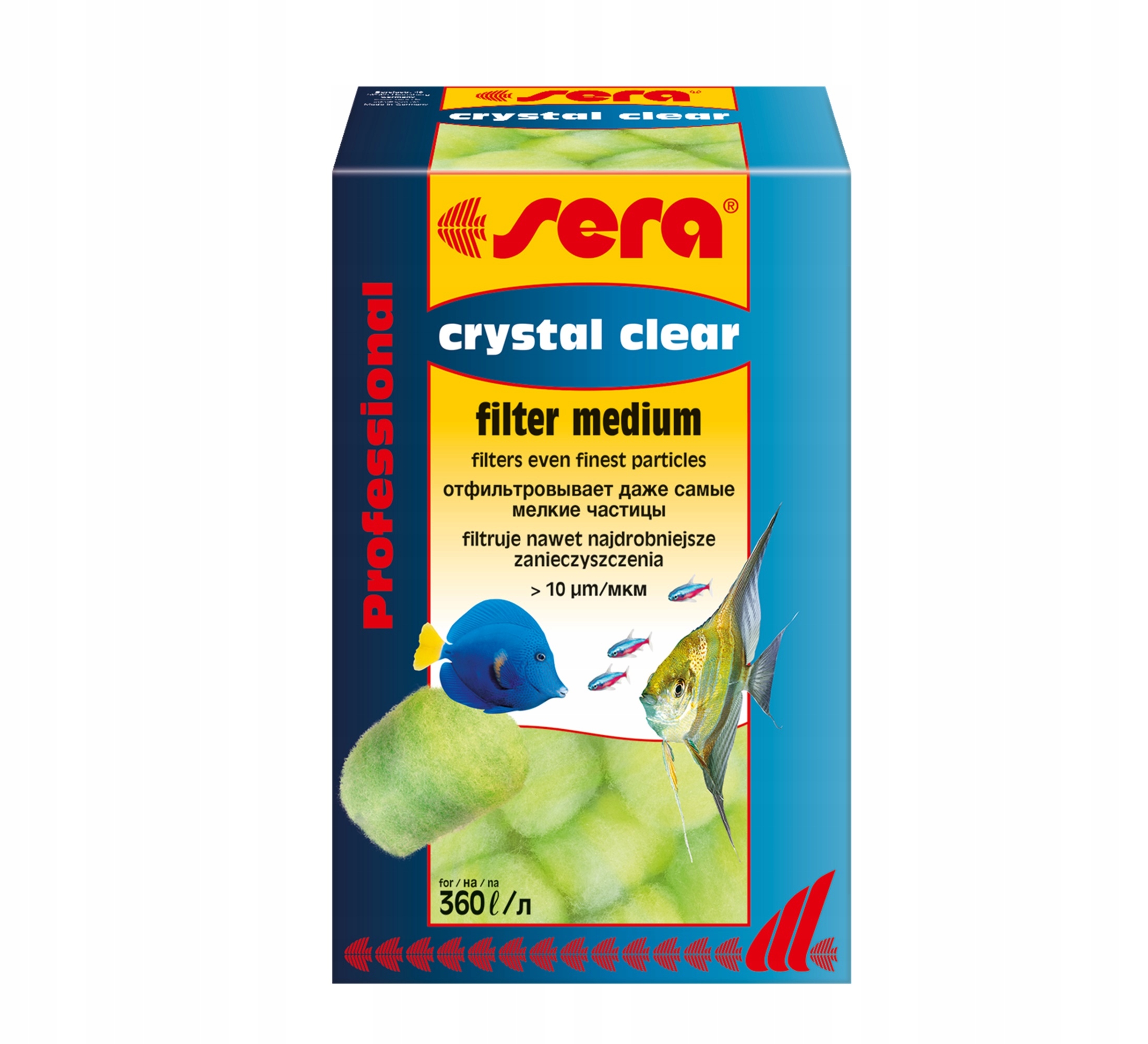 

Sera Crystal Clear 12 kul przywraca klarowność