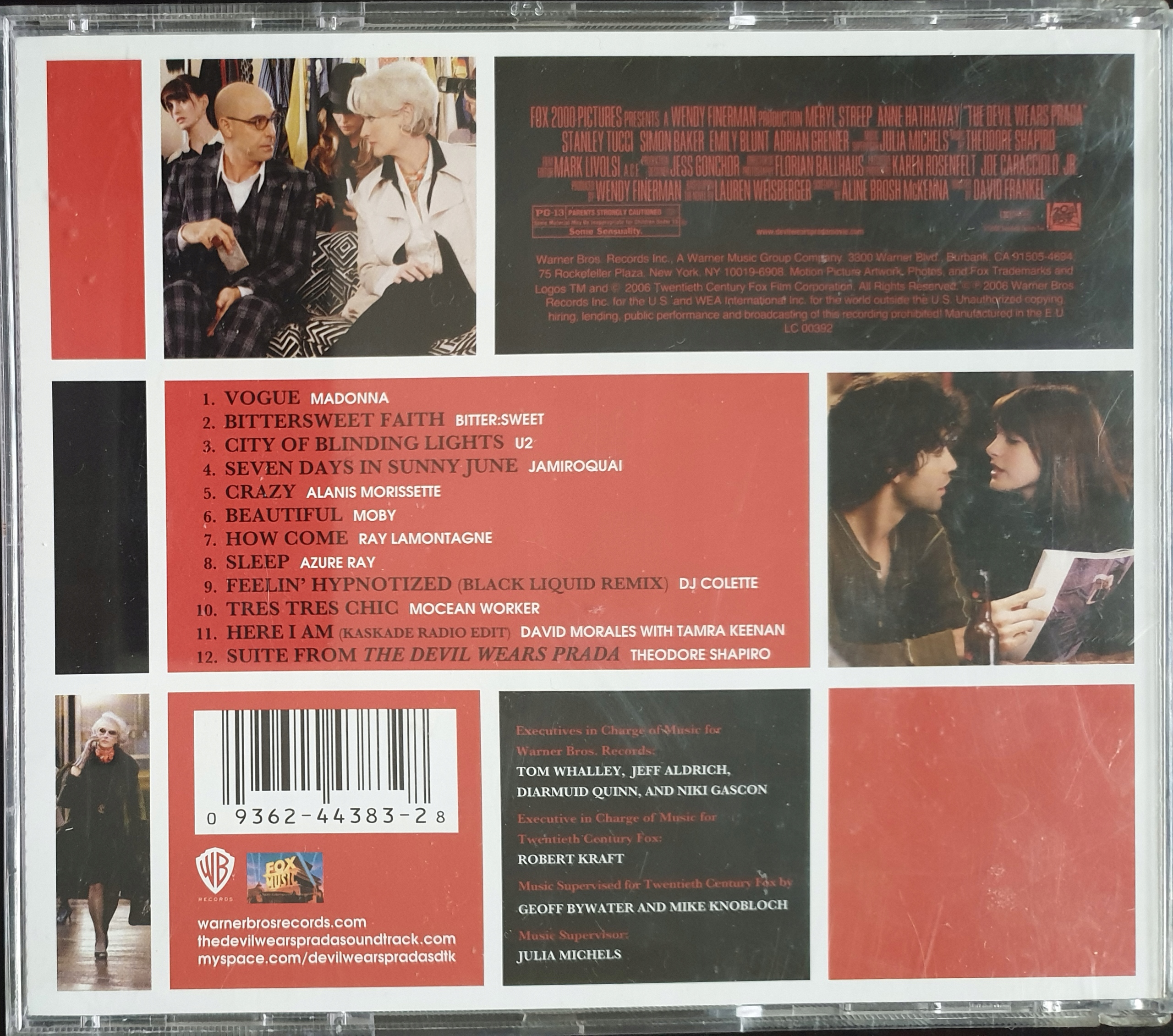 The Devil Wears Prada Soundtrack EX CD Irl 9159964412 - Sklepy, Opinie,  Ceny w 