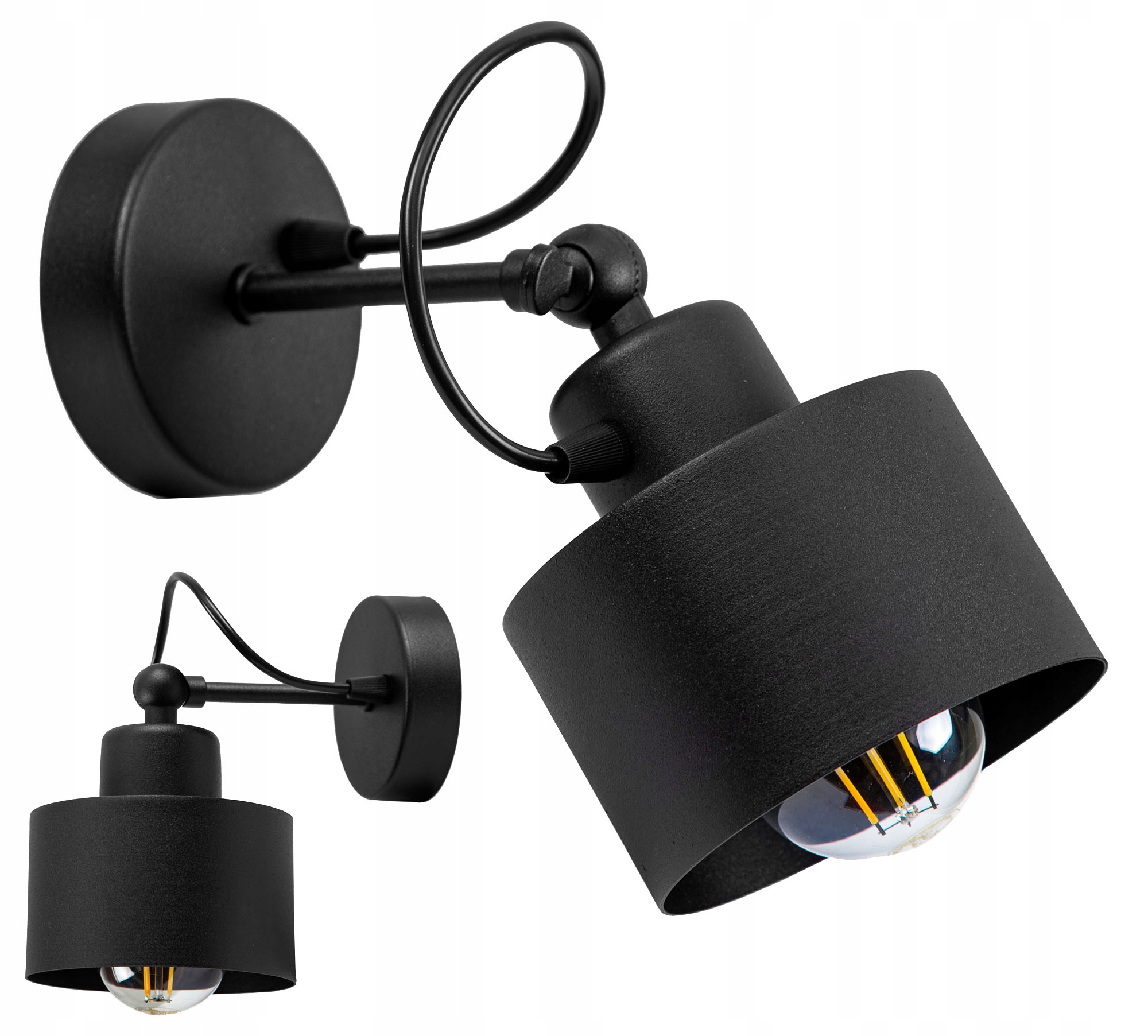 

Kinkiet Ścienny Nowoczesny Retro Loft Edison Led