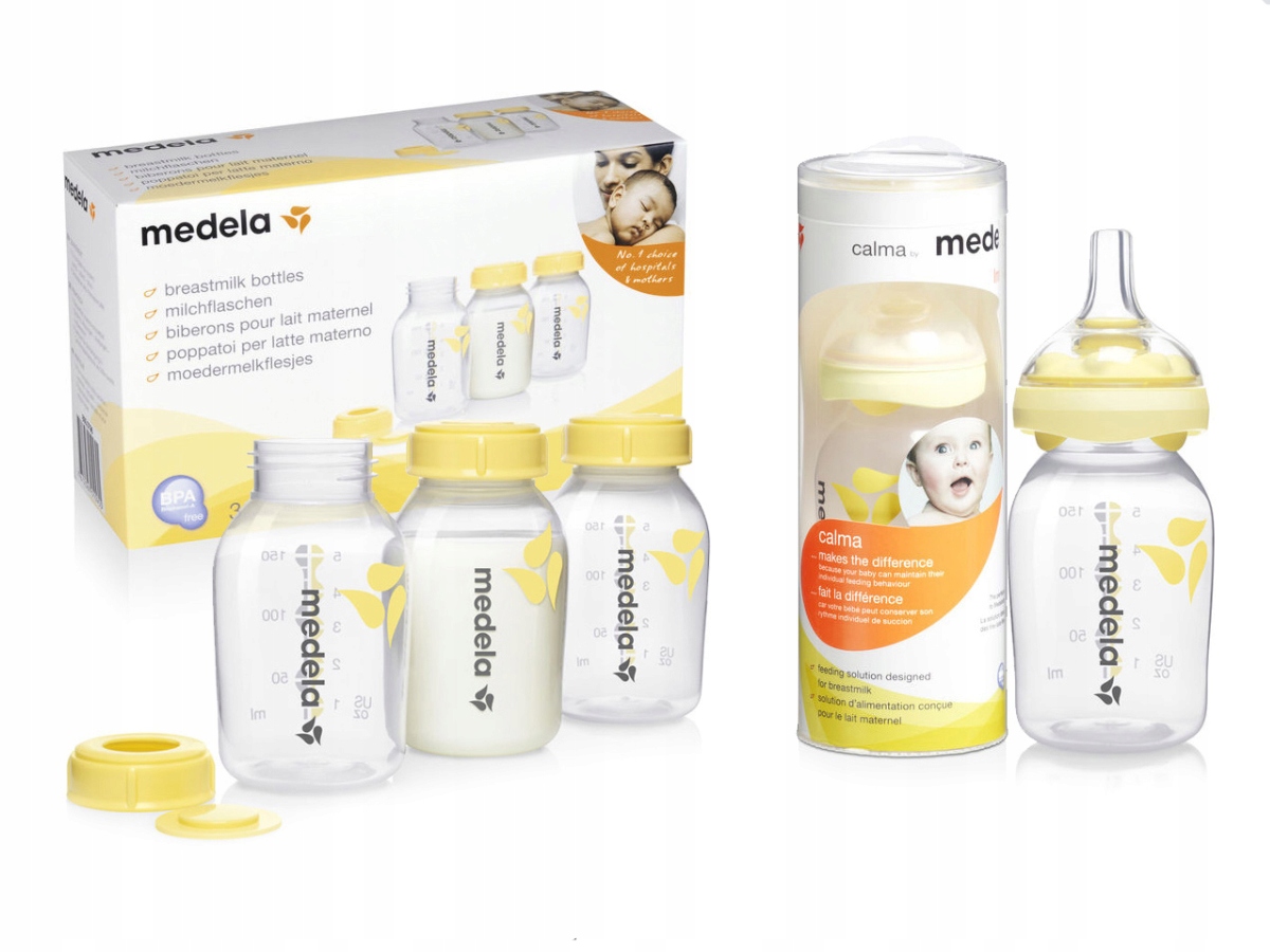 

Medela Zestaw Calma 150 ml Butelki 3x150 ml