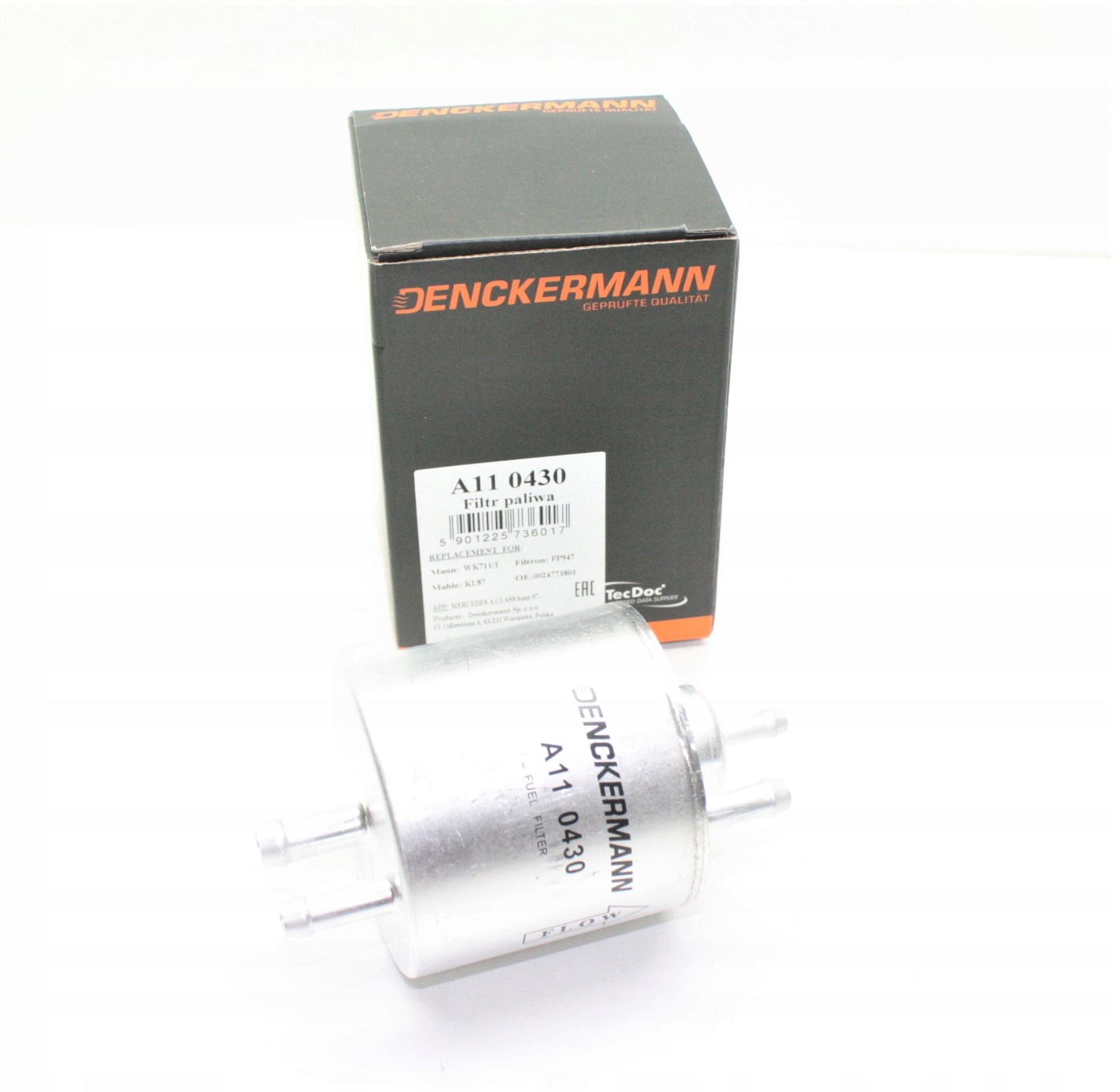 MERCEDES A W168 benzyna Filtr paliwa PP 947