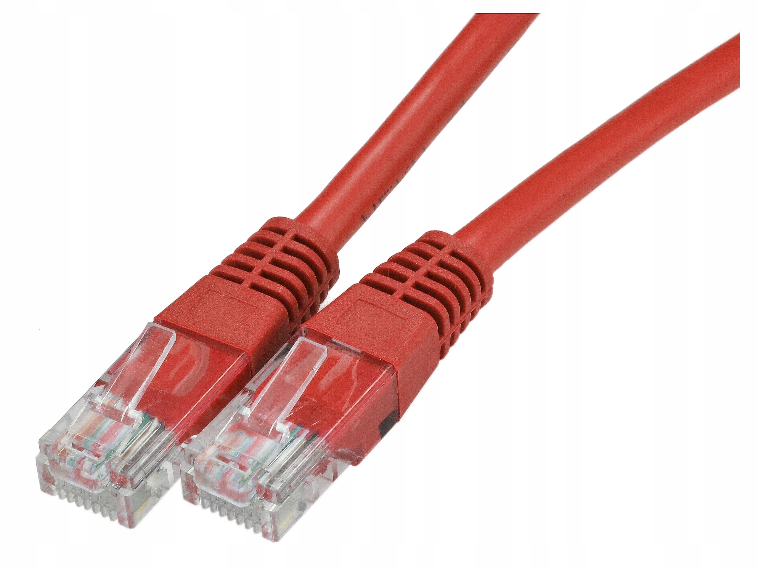 

Kabel Lan Patchcord Utp RJ45 kat.6 czerwony 5m