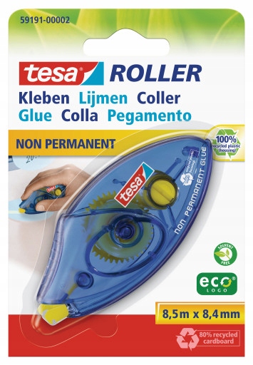KLEJ W TAŚMIE TESA ECOLOGO 8,5M X 8,4MM NON PERMA