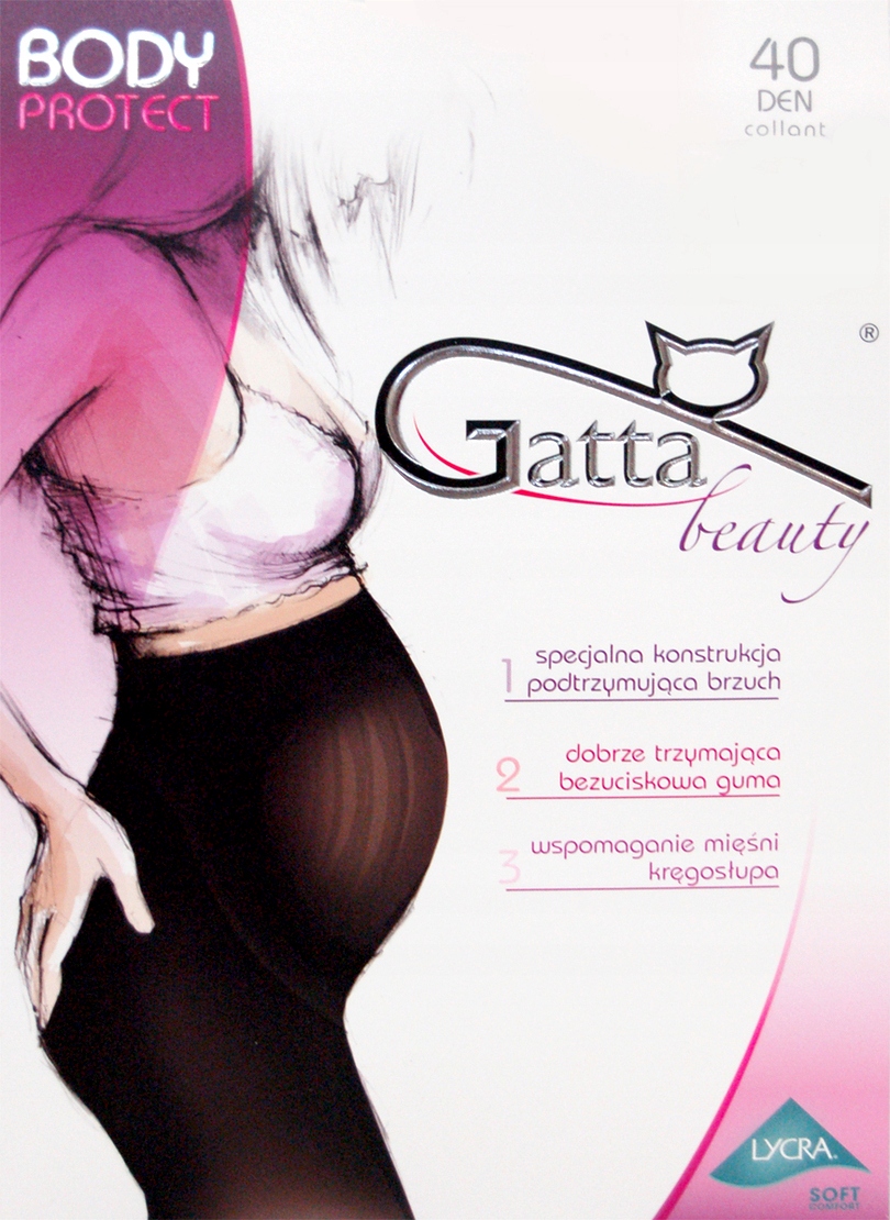 

Rajstopy ciążowe Gatta Body Protect 40 graf fumo 3