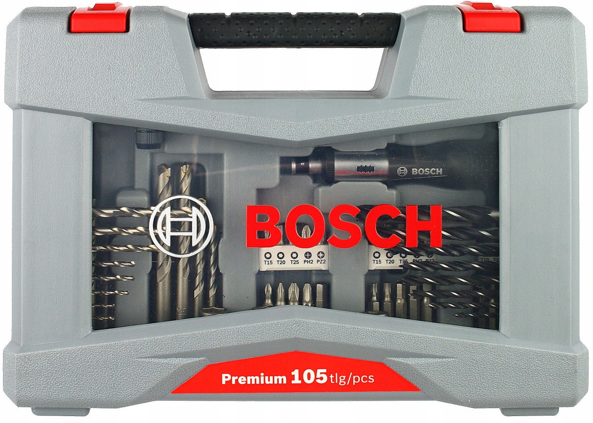 

Zestaw V-line 105szt. Wierteł i Końcowek Bosch Pro