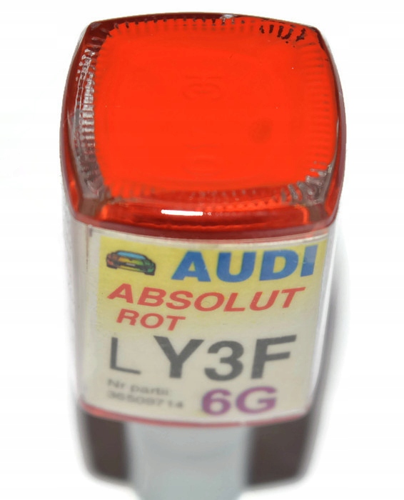 AUDI LY3F ABSOLUT ROT LAKIER ZAPRAWKA DO RYS ARA 10 ML