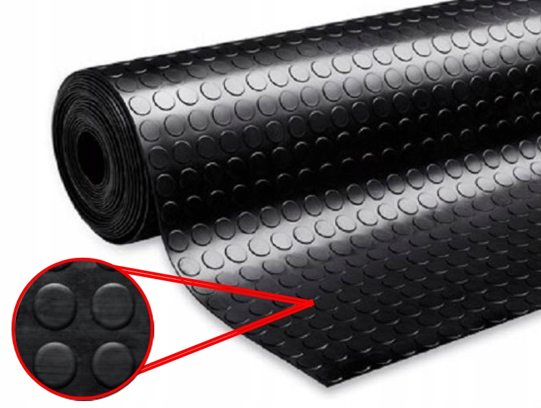 

Płyta Gumowa Wykładzina Mata Metro SZER100CM 3MM