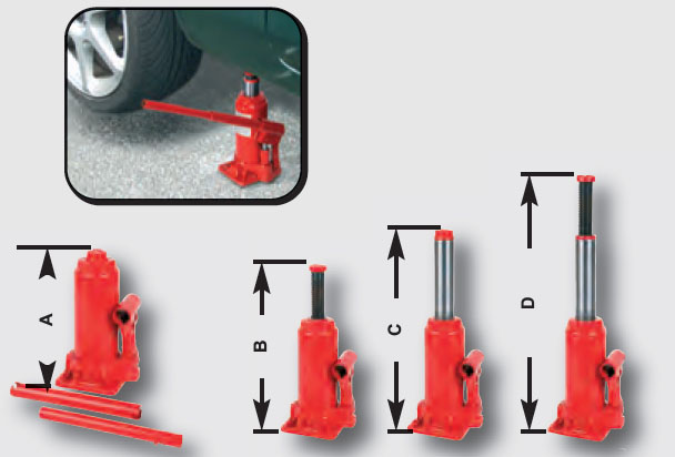 MANNESMANN PODNOŚNIK HYDRAULICZNY SŁUPKOWY 5 TON Kod producenta M007-T-GS5