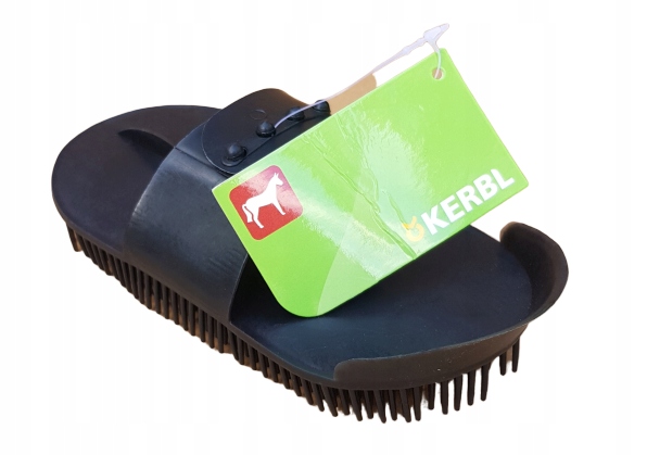 

Zgrzebło plastikowe czarne proste i