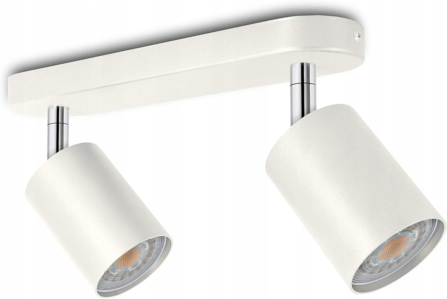 Lustr Závěsné Stropní Svítidlo Stropní Svítidlo Eye Spot 2 Bílé Lustry Do Obývacího Pokoje