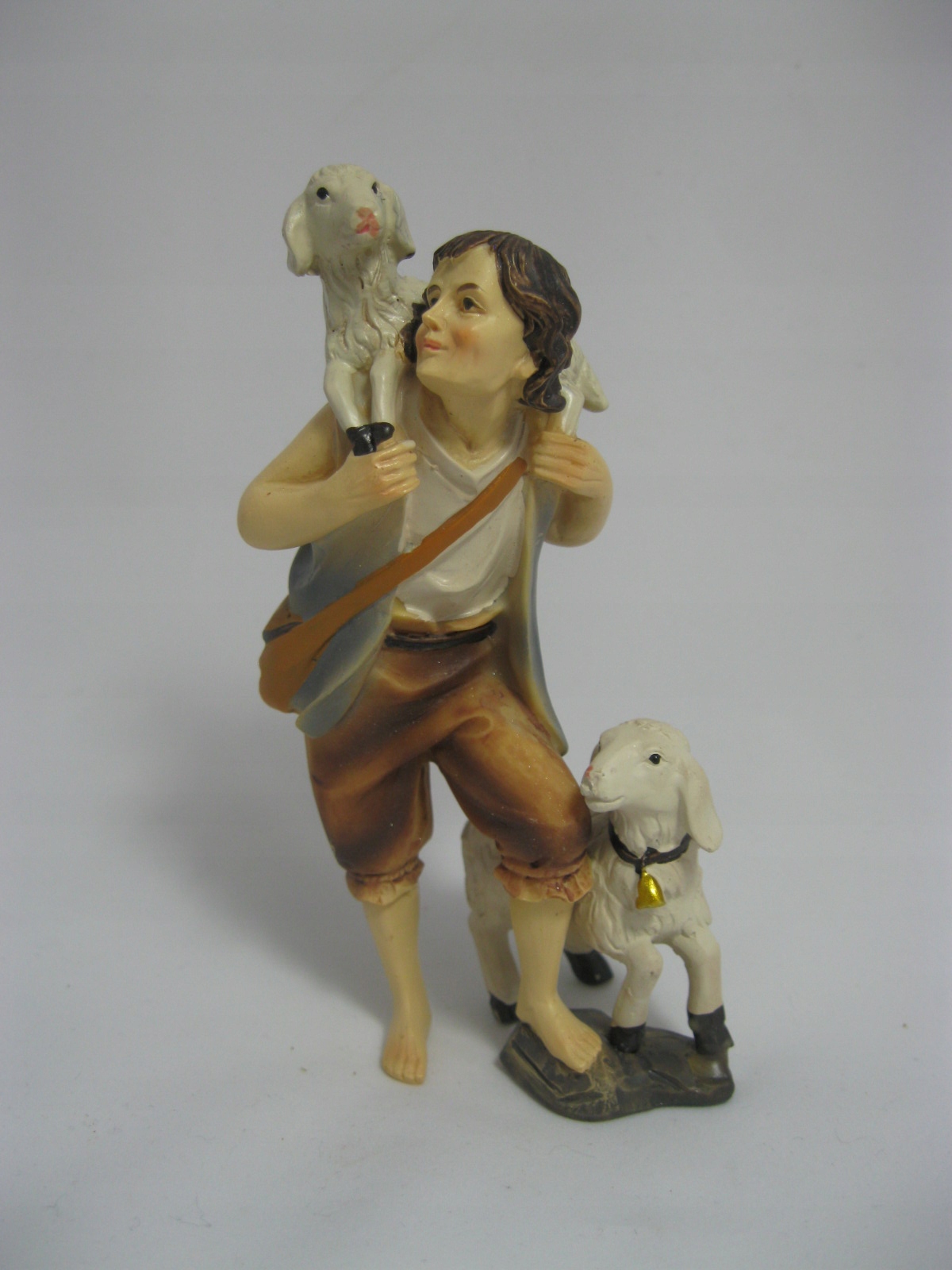 Owczarz z owcami- 12cm wys. do figur o wys. 13cm Motyw postać