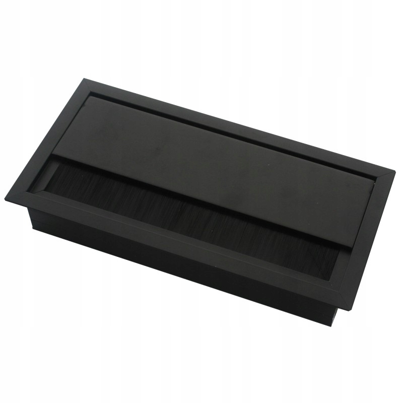

Przepust Kablowy Wpuszczany Czarny 160x80 MM Amix