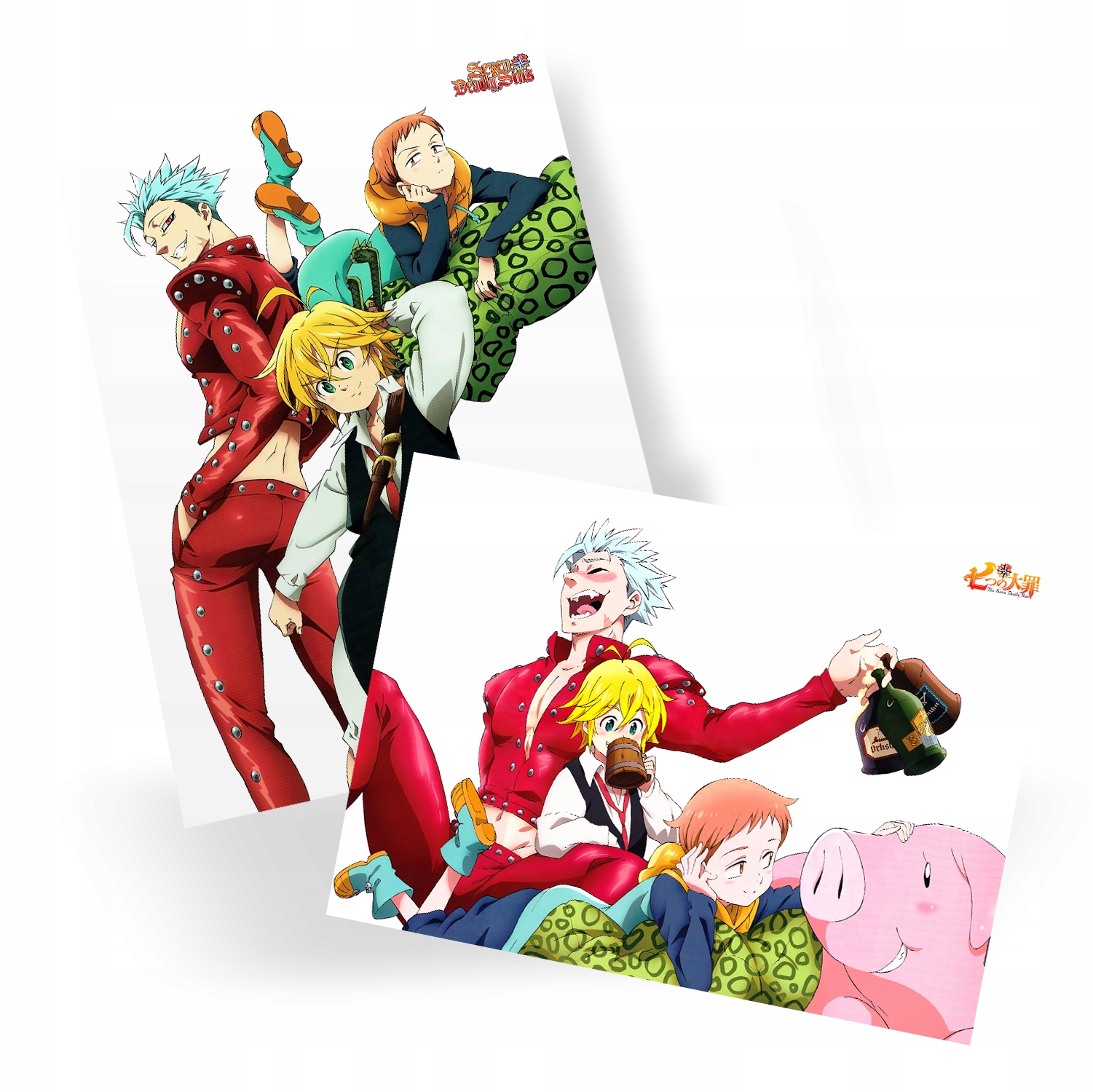 

Plakat A3 Nanatsu no Taizai Seven Deadly Sins Dużo