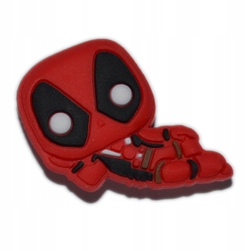 

Filmy - Przypinka do Crocs - Deadpool 1758