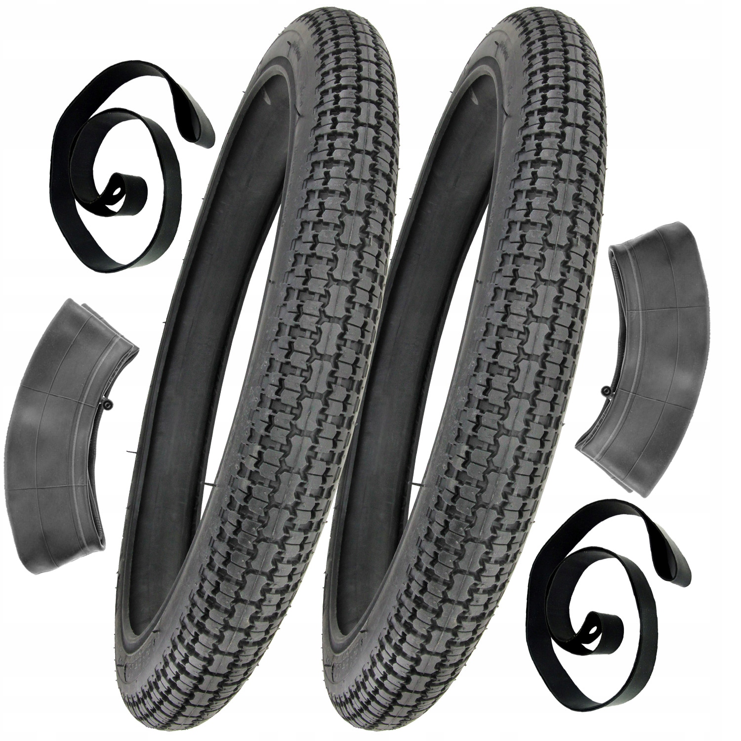 

2x Opona Dętka 2.50-19 19X2.50 Romet Komar SR2
