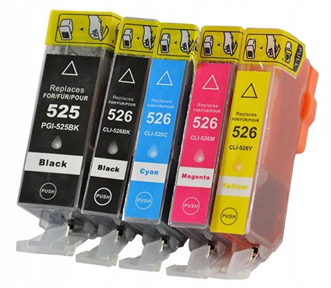 

5x Tusz Do Canon Pixma IP4950 MG5150 MG5250 5350