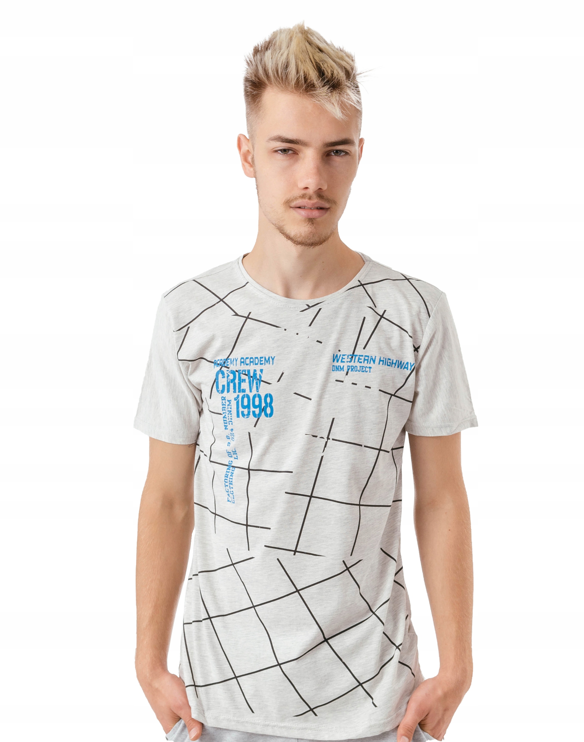 

Koszulka Podkoszulek Męski T-shirt Top KM09-13 XXL